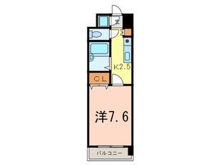 イ－ストコ－ト芝の物件間取画像